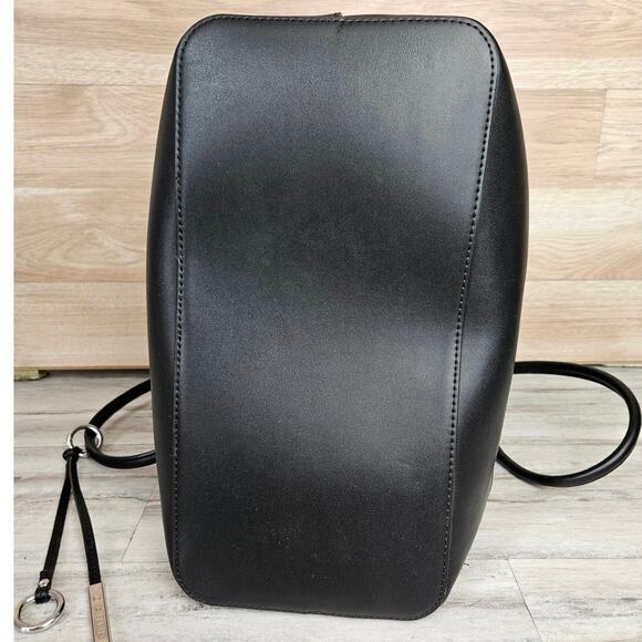 Calvin Klein Gabrianna Gray Bubble Lamb Tote Bag w/ Detachable Wristlet - Picture 6 of 11